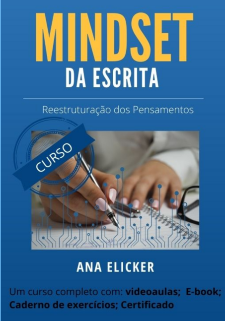Capa do livro MINDSET DA ESCRITA